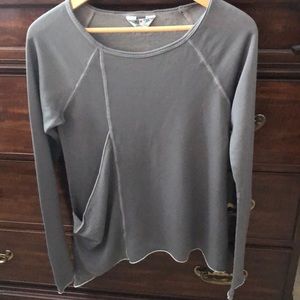 Hard Tail size XS gray yoga top